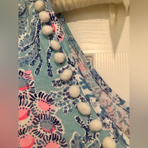 Lilly Pulitzer Camilla Cotton Swing Dress Size L - Picture 2 of 3